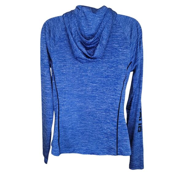 Under Armour Ua Velocity Woodmark Hoodie Pullover Medium Royal Blue - Picture 2 of 7